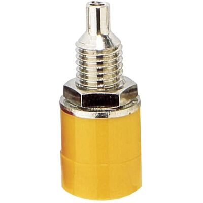 BKL Electronic Prise de laboratoire Prise femelle, montage encastré, Câble + prise électronique, Jaune BKL Electronic Prise de laboratoire Prise femelle, montage encastré, Câble + prise électronique, Jaune