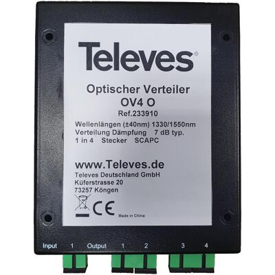 Televes OV4O (Distributeur 19), Réseau : accessoires Televes OV4O (Distributeur 19), Réseau : accessoires