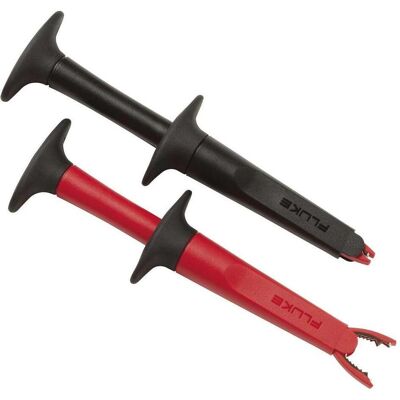 Fluke Set de pinces de préhension de sécurité femelle, Métrologie, Rouge, Noir Fluke Set de pinces de préhension de sécurité femelle, Métrologie, Rouge, Noir