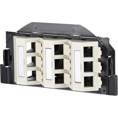 Metz Connect BTR E-DAT Unité souterraine Subway 9 ports non équipée GB2 PW, Réseau : accessoires Metz Connect BTR E-DAT Unité souterraine Subway 9 ports non équipée GB2 PW, Réseau : accessoires