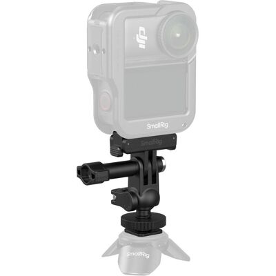 SmallRig 6396 QR Adapter Support with Cold Shoe Mount and mini Ball Head for DJI Osmo Action 6 / Nano, Caméra d'action : accessoires, Noir SmallRig 6396 QR Adapter Support with Cold Shoe Mount and mini Ball Head for DJI Osmo Action 6 / Nano, Caméra d'action : accessoires, Noir