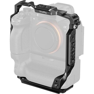 SmallRig 6114 Cage for Sony Alpha 7R V / 7 IV / 7S III / 1 / 7R IV / 7 V with Vertical Grip VG-C4EM (Cage), Accessoires vidéo, Noir SmallRig 6114 Cage for Sony Alpha 7R V / 7 IV / 7S III / 1 / 7R IV / 7 V with Vertical Grip VG-C4EM (Cage), Accessoires vidéo, Noir
