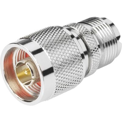 BKL Electronic Adaptateur N mâle vers UHF femelle, Câble + prise électronique BKL Electronic Adaptateur N mâle vers UHF femelle, Câble + prise électronique