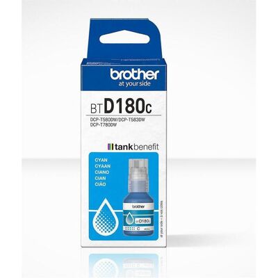 Brother Cartouche d'impression, Bottle cyan DCPT580DW/780DW (C) Brother Cartouche d'impression, Bottle cyan DCPT580DW/780DW (C)