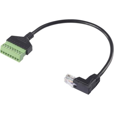 Connecteur Renkforce RJ45 8P8C, angulé, avec bornes à vis - Câble réseau Connecteur Renkforce RJ45 8P8C, angulé, avec bornes à vis - Câble réseau