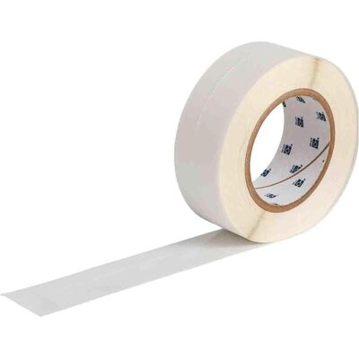 Brady, Rouleau d’étiquettes, LAM-6-103, Étiquettes découpées pour laminage, polyester, transparent, 38,1x19,05mm, per (43.18 mm) Brady, Rouleau d’étiquettes, LAM-6-103, Étiquettes découpées pour laminage, polyester, transparent, 38,1x19,05mm, per (43.18 mm)