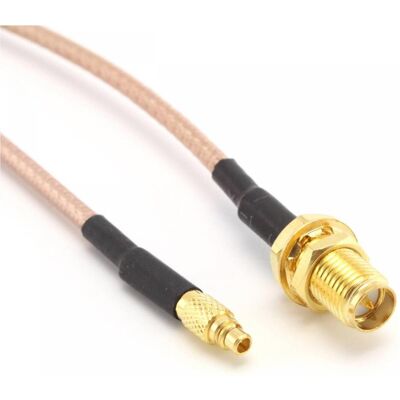 OEM Pigtail MMCX mâle droit / RPSMA femelle P-MMS-RSF-25, Réseau : accessoires OEM Pigtail MMCX mâle droit / RPSMA femelle P-MMS-RSF-25, Réseau : accessoires