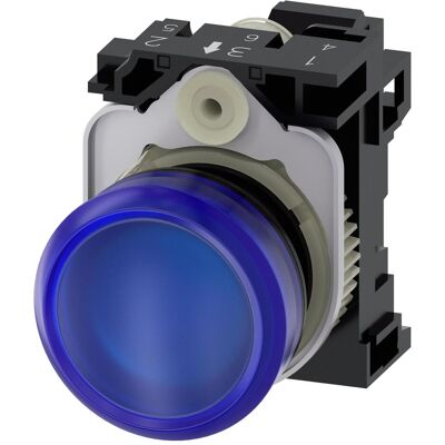 Siemens Voyant lumineux complet 1f LED UC rnd haut 3SU1102-6AA50-3AA0, Automatisation Siemens Voyant lumineux complet 1f LED UC rnd haut 3SU1102-6AA50-3AA0, Automatisation