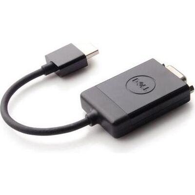Dell Pièce détachée : Adaptateur vidéo HDMI to VGA, KF3P2 (HDMI), Adaptateur vidéo, Noir Dell Pièce détachée : Adaptateur vidéo HDMI to VGA, KF3P2 (HDMI), Adaptateur vidéo, Noir