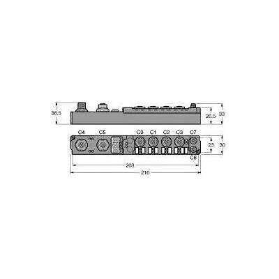 Turck, Compteur de courant, piconet Turck, Compteur de courant, piconet