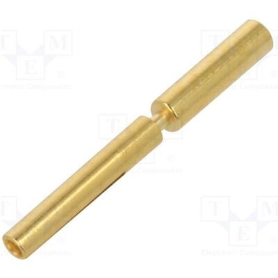 Harting Contact femelle plaqué or, 0,13÷0,25 mm², à sertir pour câble, Câble + prise électronique Harting Contact femelle plaqué or, 0,13÷0,25 mm², à sertir pour câble, Câble + prise électronique