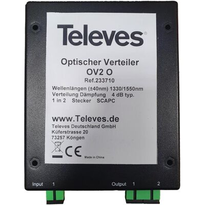 Televes OV2O, Réseau : accessoires Televes OV2O, Réseau : accessoires