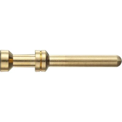 Harting Contact à broche, Câble + prise électronique, Or Harting Contact à broche, Câble + prise électronique, Or