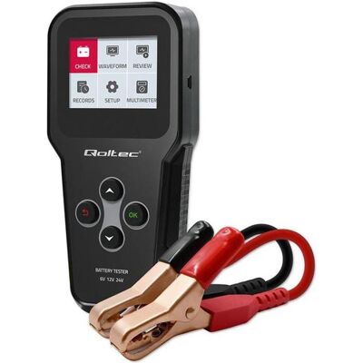 Qoltec Digitaler Batterietester 3in1 mit LCD 6V, Pile : accessoires Qoltec Digitaler Batterietester 3in1 mit LCD 6V, Pile : accessoires