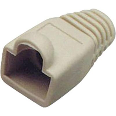 BKL Electronic Connectique RJ45 CAT 6A avec passe-câble anti-pliage, Câble + prise électronique, Gris BKL Electronic Connectique RJ45 CAT 6A avec passe-câble anti-pliage, Câble + prise électronique, Gris