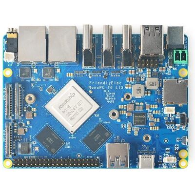 Allnet FriendlyELEC NanoPC T6 Dual-2.5G ETH 16G RAM / 64GB emmC Combo with Case, Carte de développement + kit Allnet FriendlyELEC NanoPC T6 Dual-2.5G ETH 16G RAM / 64GB emmC Combo with Case, Carte de développement + kit