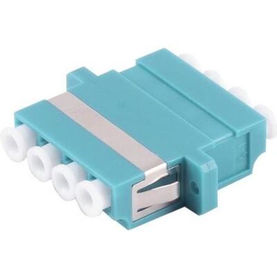 Shiverpeaks BS07-60042 - Connecteur fibre optique LC-LC Quad - Aqua Shiverpeaks BS07-60042 - Connecteur fibre optique LC-LC Quad - Aqua