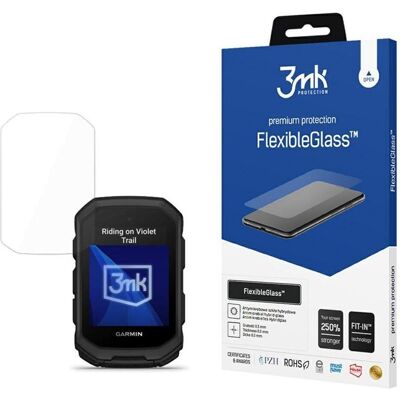 3MK Szkło hybrydowe FlexibleGlass do Garmin Edge MTB, Film de protection des appareils 3MK Szkło hybrydowe FlexibleGlass do Garmin Edge MTB, Film de protection des appareils