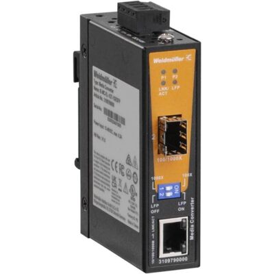 Weidmüller 3109790000 Netzwerk-Medienkonverter (Accessoires réseau), Réseau : accessoires Weidmüller 3109790000 Netzwerk-Medienkonverter (Accessoires réseau), Réseau : accessoires
