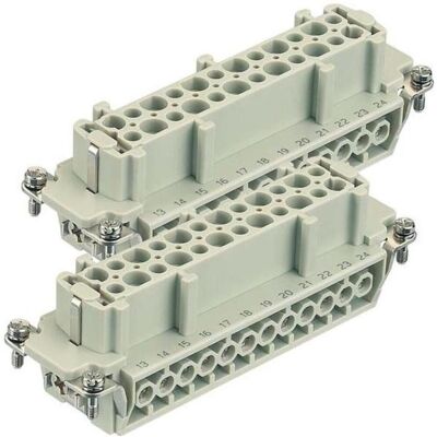 Harting Raccord à visser 09 33 024 2711, Câble + prise électronique, Gris Harting Raccord à visser 09 33 024 2711, Câble + prise électronique, Gris