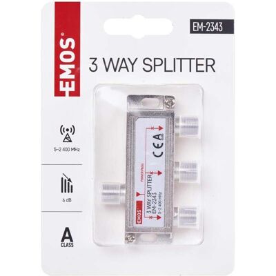 Emos Splitter EM2343, Parabole : accessoires Emos Splitter EM2343, Parabole : accessoires