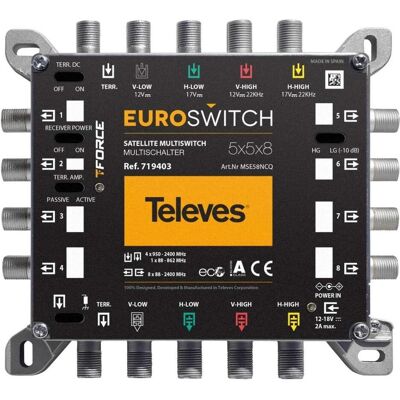 Televes MSE58NCQ (Multi commutateur), Parabole : accessoires Televes MSE58NCQ (Multi commutateur), Parabole : accessoires