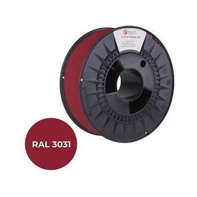C-Tech Premium Line Filament ASA orientalisch rot RAL3031 1,75 mm 1 kg (ASA, 1.75 mm, 1000 g), Filament 3D, Rouge C-Tech Premium Line Filament ASA orientalisch rot RAL3031 1,75 mm 1 kg (ASA, 1.75 mm, 1000 g), Filament 3D, Rouge