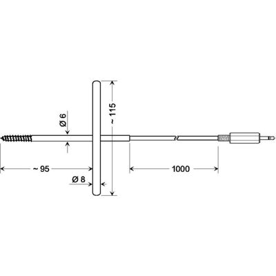 Greisinger Sonde de congélation GGF 175 -70 b, Métrologie Greisinger Sonde de congélation GGF 175 -70 b, Métrologie