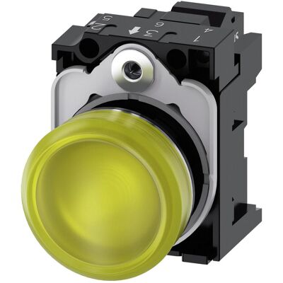 Siemens Voyant lumineux complet 1f LED UC rnd haut 3SU1152-6AA30-3AA0, Automatisation Siemens Voyant lumineux complet 1f LED UC rnd haut 3SU1152-6AA30-3AA0, Automatisation