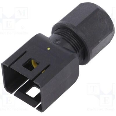 Harting Boîtier pour connecteurs : HDC pour câble Han 1A droit, Câble + prise électronique Harting Boîtier pour connecteurs : HDC pour câble Han 1A droit, Câble + prise électronique