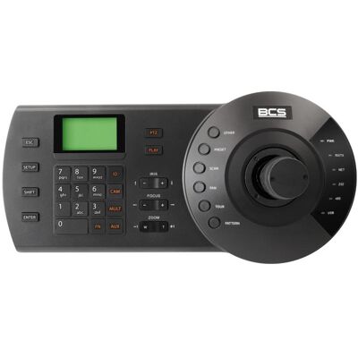 BCS BCS-DVR-KN(4) Klawiatura sieciowa LINE do obsługi PTZ, NVR, NVS (Enregistreur vidéo en réseau (NVR)), Caméra réseau : accessoires BCS BCS-DVR-KN(4) Klawiatura sieciowa LINE do obsługi PTZ, NVR, NVS (Enregistreur vidéo en réseau (NVR)), Caméra réseau : accessoires