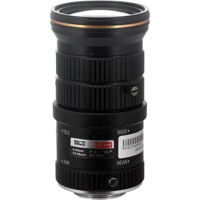 BCS BCS-05506MIR Variabler Brennweiten-Megapixel-Objektiv mit DC-Autoblende (Objectif), Caméra réseau : accessoires BCS BCS-05506MIR Variabler Brennweiten-Megapixel-Objektiv mit DC-Autoblende (Objectif), Caméra réseau : accessoires