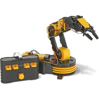 Velleman Bras du robot, Kit robotique, Jaune, Noir Velleman Bras du robot, Kit robotique, Jaune, Noir