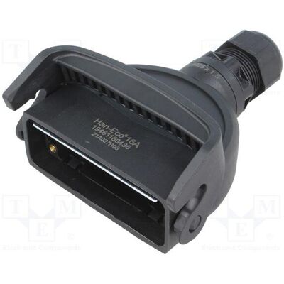 Harting Boîtier pour connecteurs : HDC taille 16A pour câble Han-Eco A, Câble + prise électronique Harting Boîtier pour connecteurs : HDC taille 16A pour câble Han-Eco A, Câble + prise électronique