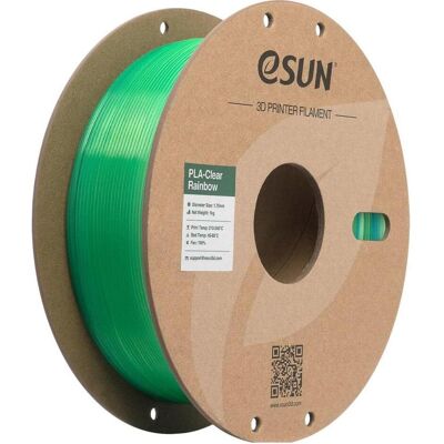 eSUN PLA CLEAR 1,75mm TRANSL BLUE GREEN 1kg (PLA, 1.75 mm, 1000 g), Filament 3D, Bleu, Vert, Transparent eSUN PLA CLEAR 1,75mm TRANSL BLUE GREEN 1kg (PLA, 1.75 mm, 1000 g), Filament 3D, Bleu, Vert, Transparent
