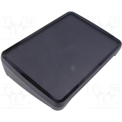 Bopla Enveloppe : BoPad de bureau X : 215 mm, Y : 150 mm, Z : 53 mm, ABS noir (Boîtier), Accessoires électroniques + boîtier, Noir Bopla Enveloppe : BoPad de bureau X : 215 mm, Y : 150 mm, Z : 53 mm, ABS noir (Boîtier), Accessoires électroniques + boîtier, Noir