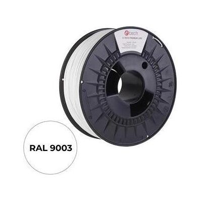 C-Tech Tisková struna (filament) PREMIUM LINE, ASA, dopravnà bÃlÃ, RAL9003 (ASA, 1.75 mm, 1300 g), Filament 3D, Blanc C-Tech Tisková struna (filament) PREMIUM LINE, ASA, dopravnà bÃlÃ, RAL9003 (ASA, 1.75 mm, 1300 g), Filament 3D, Blanc