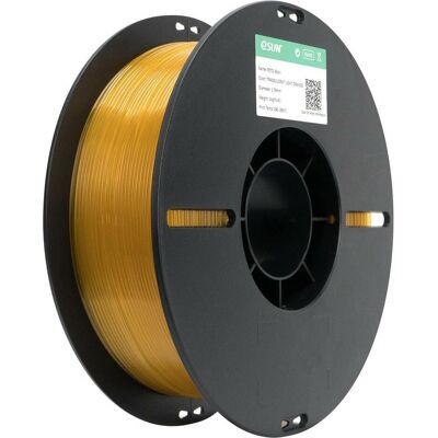 eSUN Filament PETG-Basic, Transluzent 1.75 mm 1 kg, Material (1.75 mm, 1000 g), Filament 3D, Orange, Transparent eSUN Filament PETG-Basic, Transluzent 1.75 mm 1 kg, Material (1.75 mm, 1000 g), Filament 3D, Orange, Transparent