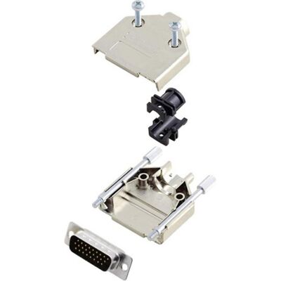 Ensemble de Connecteurs D-Sub Amphenol L17DTPK-M-25+L717HDB44P - 44 broches Ensemble de Connecteurs D-Sub Amphenol L17DTPK-M-25+L717HDB44P - 44 broches
