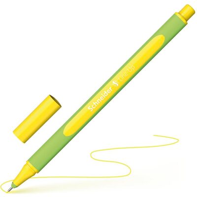 Schneider, Stylo, Fineliner Line-Up - Jaune (1x) Schneider, Stylo, Fineliner Line-Up - Jaune (1x)