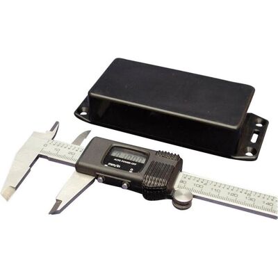 Hammond 1591HSFLBK Universal-Gehäuse 165 x 71 29 ABS Schwarz 1 St. (Boîtier), Accessoires électroniques + boîtier, Noir Hammond 1591HSFLBK Universal-Gehäuse 165 x 71 29 ABS Schwarz 1 St. (Boîtier), Accessoires électroniques + boîtier, Noir