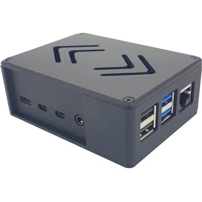 Radxa RockGHPROLPSV - Boîtier pour ordinateur monocarte pour kits de développement - Noir Radxa RockGHPROLPSV - Boîtier pour ordinateur monocarte pour kits de développement - Noir