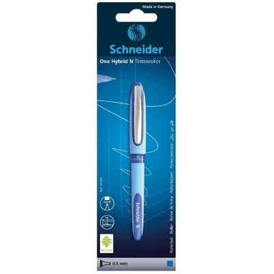 Schneider, Stylo, Roller One Hybrid N 05 pointe aiguille 0,5 mm bleu Carte blister (1x) Schneider, Stylo, Roller One Hybrid N 05 pointe aiguille 0,5 mm bleu Carte blister (1x)