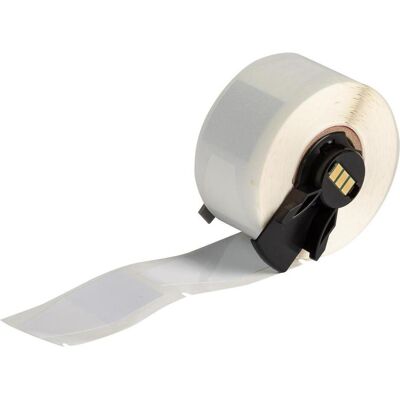 Brady, Rouleau d’étiquettes, M6-214-483, Quick-Flag, polyester, noir sur blanc, brillant, 25.40 x 50.80 mm, extra fort (71 mm) Brady, Rouleau d’étiquettes, M6-214-483, Quick-Flag, polyester, noir sur blanc, brillant, 25.40 x 50.80 mm, extra fort (71 mm)