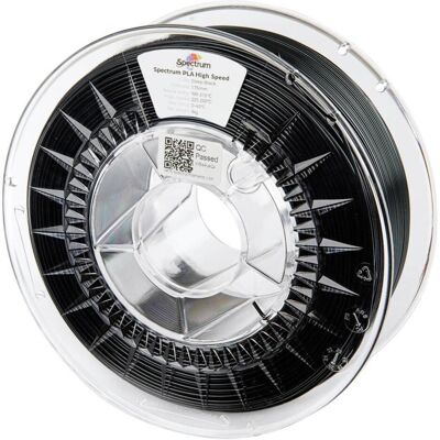 Spectrum Filament - PLA Premium High Speed - NOIR PROFOND - 1.75mm - 1kg (PLA, 1.75 mm, 1000 g), Filament 3D, Noir Spectrum Filament - PLA Premium High Speed - NOIR PROFOND - 1.75mm - 1kg (PLA, 1.75 mm, 1000 g), Filament 3D, Noir