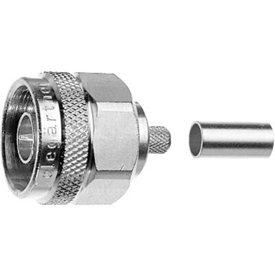 Telegartner J01020A0113 - Connecteur coaxial, mâle, droit - 50Ω - Signal & données Telegartner J01020A0113 - Connecteur coaxial, mâle, droit - 50Ω - Signal & données