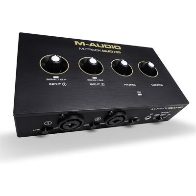 M-Audio M-Track Duo HD, Interface audio, Noir M-Audio M-Track Duo HD, Interface audio, Noir