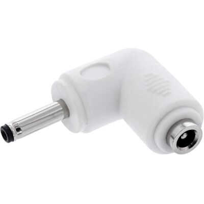 InLine Adaptateur DC (Adaptateur angulaire), Adaptateur audio, Blanc InLine Adaptateur DC (Adaptateur angulaire), Adaptateur audio, Blanc