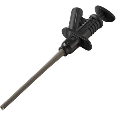Voltcraft MSK-122 sw Sicherheits-Klemmprüfspitze Steckanschluss 4 mm CAT II 1000, Métrologie, Noir Voltcraft MSK-122 sw Sicherheits-Klemmprüfspitze Steckanschluss 4 mm CAT II 1000, Métrologie, Noir