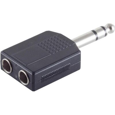 Shiverpeaks S/CONN maximum connectivity Adapter, prise jack stéréo 6,3mm sur 2 prises jack S (Adaptateur jack), Adaptateur audio Shiverpeaks S/CONN maximum connectivity Adapter, prise jack stéréo 6,3mm sur 2 prises jack S (Adaptateur jack), Adaptateur audio